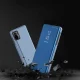 Atverams vāciņš Clear View Case Poco M4 Pro 5G ar statīva funkciju, zils