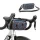 Rockbros velosipēda stūres soma 2.2 l, zila