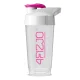 4FIZJO Ultra Sports Shaker Bottle 700 ml, White/Pink
