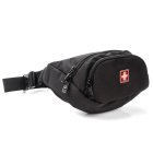 SWISSBAGS LUZERN Outdoor Travel Running Bumbag Crossbody Bag for Phone Keys etc., 3L, Black