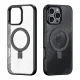 Чехол Dux Ducis для iPhone 16 Pro Max Aimo Mag с MagSafe и подставкой, черный