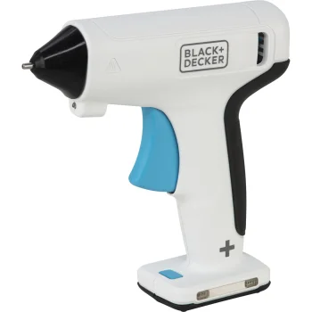Аккумуляторный клеевой пистолет Black + Decker BCGL115 3.6V, белый