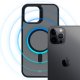 Чехол 3Mk Protection Smoke MagCase для Apple iPhone 12 Pro Max Черный