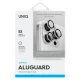 Uniq Optix Aluminum Camera Lens Protector iPhone 16 Pro 6.3" / 16 Pro Max 6.9" sterling silver camera lens...