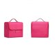 Professional Travel Makeup Case and Organizer with Dividers, Pink