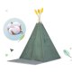 Bērnu Spēļu Telts Vigvams Nukido, Zaļš | Kids\' Play Tent Gazebo