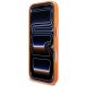 Guess IML Script Metal MagSafe Maciņš ar MagSafe iPhone 17 Pro Max – oranžs | Phone Case Cover