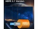 Кабель HDMI 2.1 Ultra High Speed 8K 60Hz 4K 120Hz, позолоченные контакты, 1.5м
