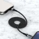 Кабель Dudao L7MaxL USB-C - Lightning, PD 20W, 1м, черный