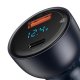 Автомобильное зарядное устройство Baseus USB / USB Type C 65 Вт 5 A SCP Quick Charge...