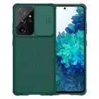Samsung Galaxy S21 Ultra (SM-G998B) Nillkin CamShield Pro Case Cover with Camera Protection Shield, Green