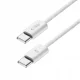 Кабель Tech-Protect UltraBoost Classic USB-C / USB-C PD 60W 1м, белый