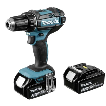 Makita DDF482RFJ 18V Cordless Drill Driver with 2x 3.0Ah Batteries
