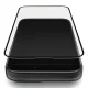 Uniq Optix Matte frosted tempered glass for iPhone 15 Pro Max with applicator