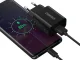 Ātrais sienas lādētājs 4xUSB ar Quick Charge 3.0, melns