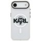 Karl Lagerfeld IML Karl Sketch Logo MagSafe vāciņš iPhone 17 Air, caurspīdīgs
