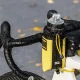 Ūdensizturīga velosipēda stūres pudeļu soma Rockbros AS-162, dzeltena