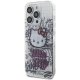 Apple iPhone 15 Pro Max 6.7\'\' Hello Kitty IML Kitty On Bricks Graffiti Cover Case, White | Telefona Maciņš...