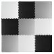 Ricokids 738230 Large Foam Puzzle Play Mat Checkerboard, 180x180cm, 9 Pcs