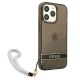 Чехол Guess Translucent Strap для iPhone 13 Pro / 13, Черный