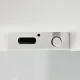 Детский силиконовый LED ночник Зайчик с пультом и USB, белый