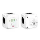 Tech-Protect PCL3x4 pagarinātājs, 3x AC, 2x USB-A, 2x USB-C, balts
