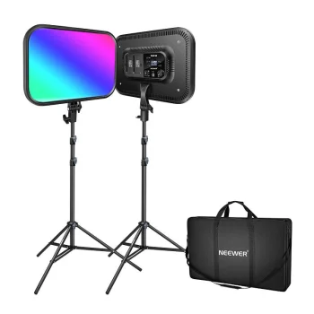 Комплект света Neewer RGB168 RGB LED, 2x 60W, 2500-8500K