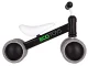 Детский беговел ECOTOYS для малышей, черный