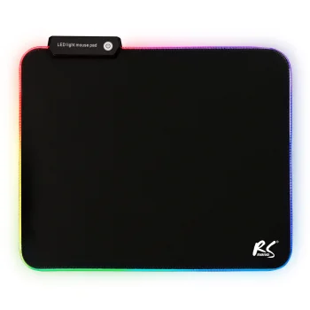 Игровой коврик для мыши NanoRS RS704 с RGB LED подсветкой, 300x250x4мм