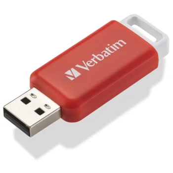 Verbatim DataBar USB 2.0 zibatmiņa 16 GB, sarkana
