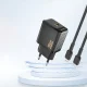 Сетевое зарядное устройство Dudao A26 PD20W GaN USB-C - черное