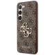Чехол Guess 4G Big Metal Logo для Samsung Galaxy S23 коричневый