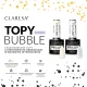 Claresa Top Bubble Gold Matt No Wipe matēta virskārta, 5 g