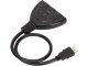 Автоматический 3-портовый HDMI переключатель 4K, черный