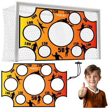 Neo-Sport 1479 futbola vārtu precizitātes mērķis 300 x 200 cm