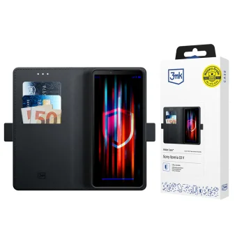 Чехол-книжка 3mk Wallet Case для Sony Xperia 10 V, черный