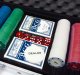 Poker Texas Hold’em Game Set with 300 Сhips with Denominations in Aluminium Suitcase