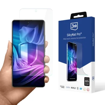 Matēta ekrāna aizsargplēve 3mk Silky Matt Pro - Xiaomi Poco M7 Pro 5G