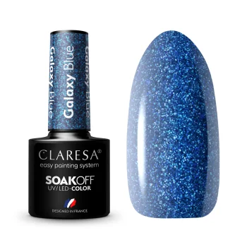 Claresa Galaxy Blue hibrīda nagu laka 5g