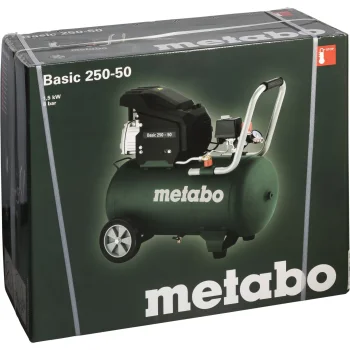 Kompresors Metabo Basic 250-50, 50 l, 1.5 kW, 8 bar