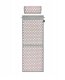 4Fizjo 433 XL Acupressure Mat with Pillow, 110x42 cm, Grey/Pink