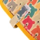 Bērnu Mīkstais Zīmēšanas Albums Burtnīca Dēlis + 12 Marķieri, Dzeltens | Kids Soft Drawing Album Notebook Board