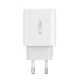 Tech-Protect NC30W lādētājs 2x USB-C PD 30W / USB-A QC 3.0, balts