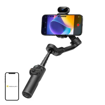 Стабилизатор для смартфона Aochuan Smart X2 с ИИ-сенсором черный