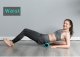 Electric Vibrating Fitness Pilates Yoga Massage Roller - 35x8 cm, Orange