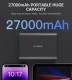Внешний аккумулятор Choetech B635BK USB-A / USB-C 22.5Вт 27000мАч - черный