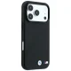 Чехол BMW M Tire Track Metal Logo MagSafe для iPhone 17 Pro / 18 Pro, черный