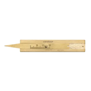 GEDORE red Tyre Tread Depth Gauge 0-30 mm, Brass