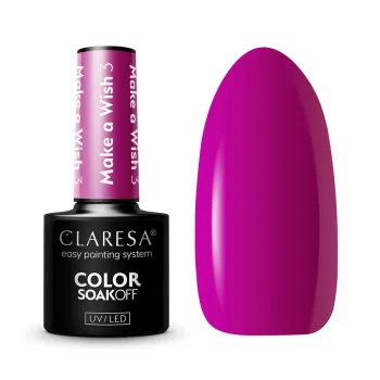 Claresa Make a Wish 3 UV gēla laka, 5g
