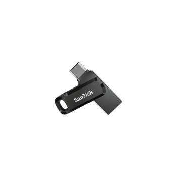 Флешка SanDisk Ultra Dual Drive Go 64GB USB-C 150MBps, черная